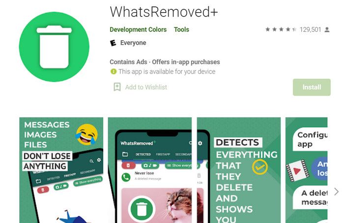 WhatsRemoved+
