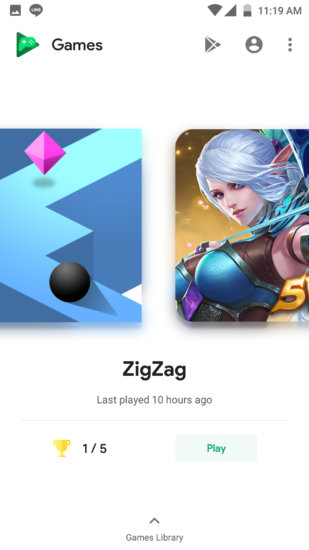Lihat History Game Android dengan Google Play Games