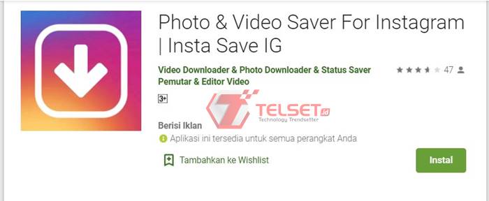 Simpan Postingan Instagram Orang Lain 