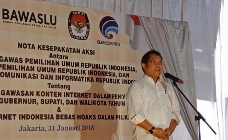 Rudiantara Deklarasi bebas hoax
