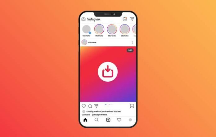 cara simpan postingan Instagram save ig di galeri