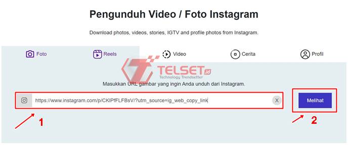 save postingan ig