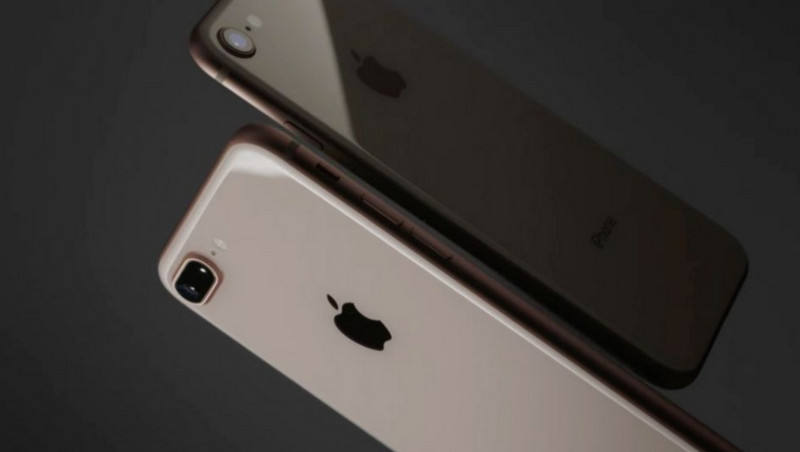iPhone X silver black