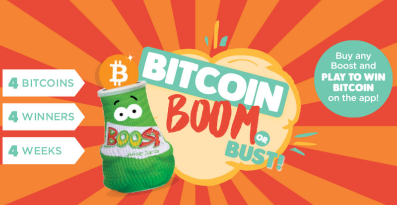 Boost Juice Bitcoin