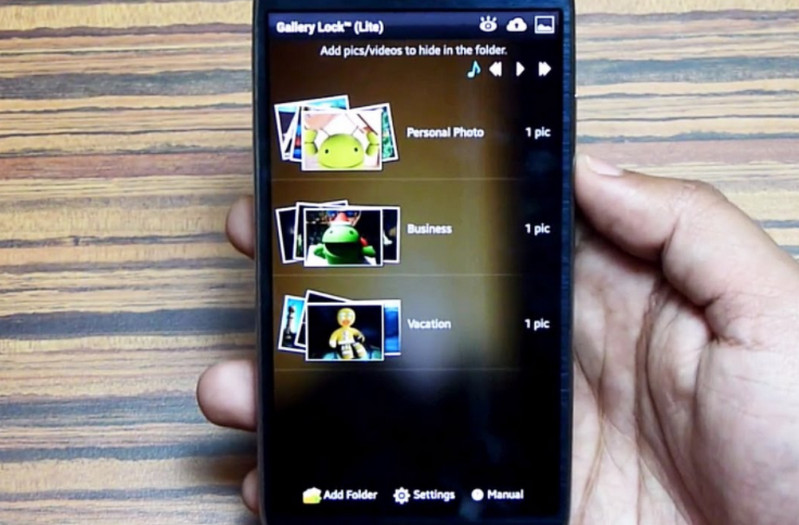 Galery foto tersembunyi Android