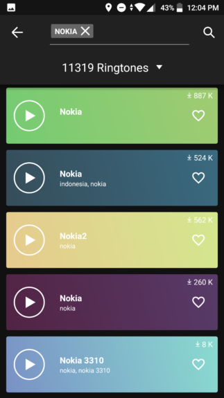 cara download ringtone