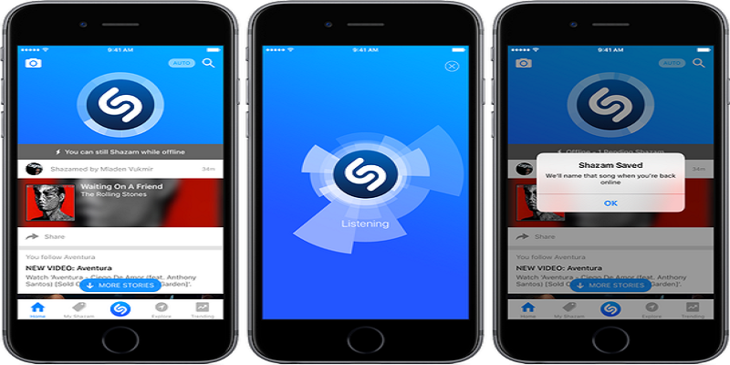 aplikasi musik shazam