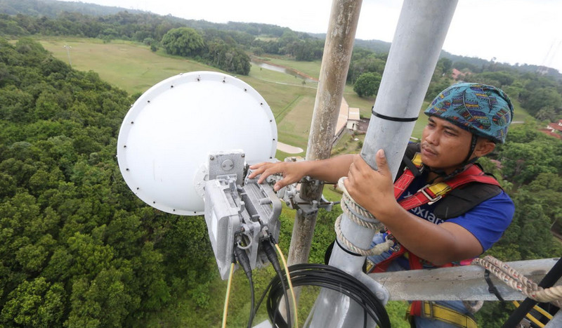 BTS XL di daerah pelosok