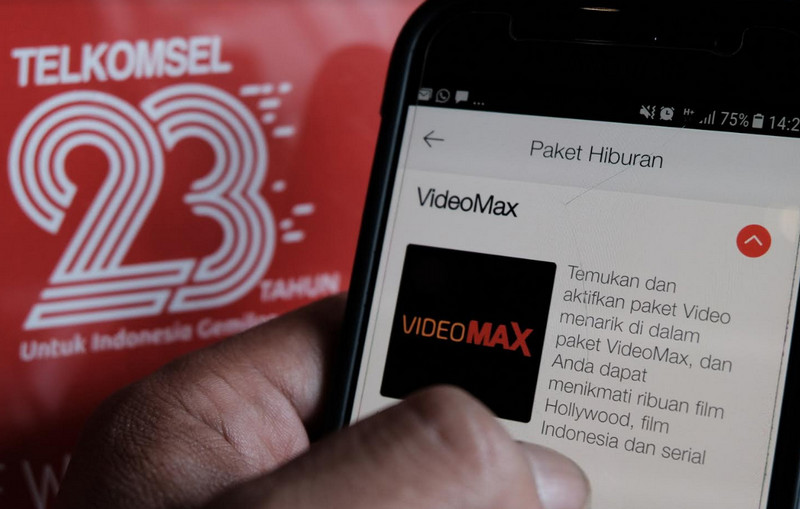 Telkomsel 23 tahun Videomax
