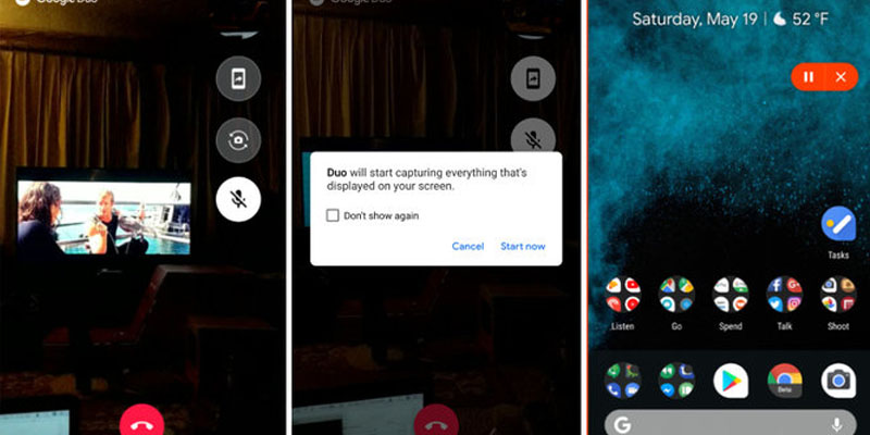 Fitur Terbaru Google Duo Bisa Bagikan Tampilan Layar