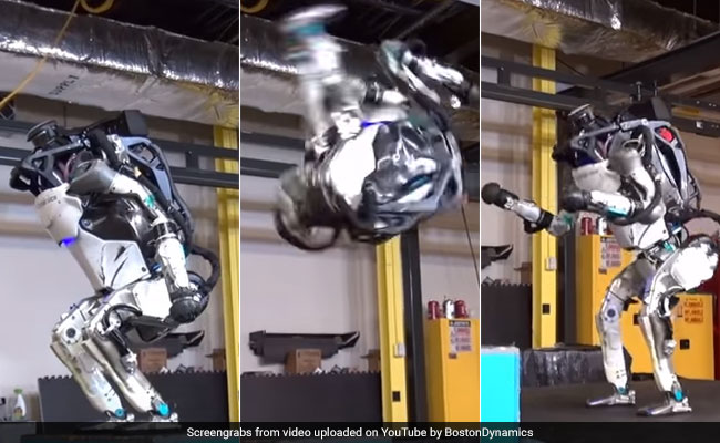 Robot Stickman yang Jago Koprol ke Belakang