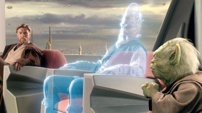 video call ala Star Wars