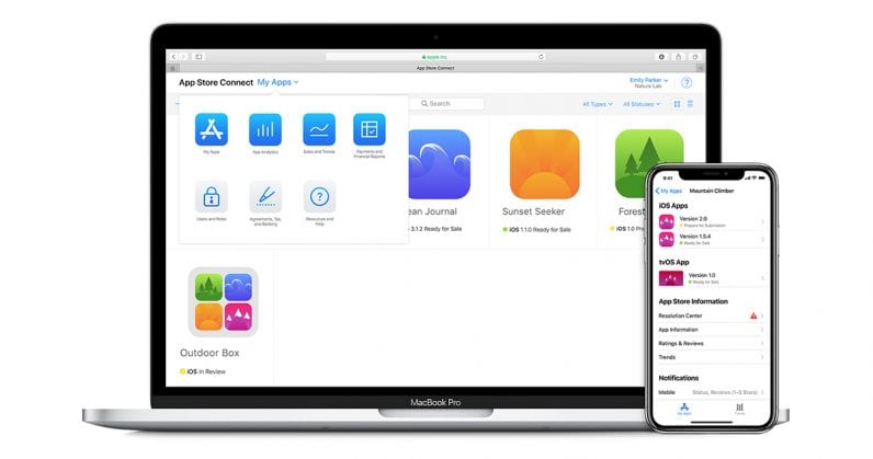 Apple Store Connect