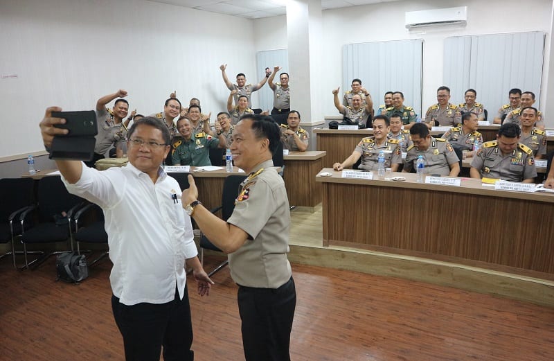 Menkominfo Kuliah Umum Sespimti Polri