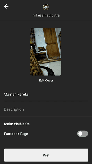 cara upload video IGTV cara upload video IGTV