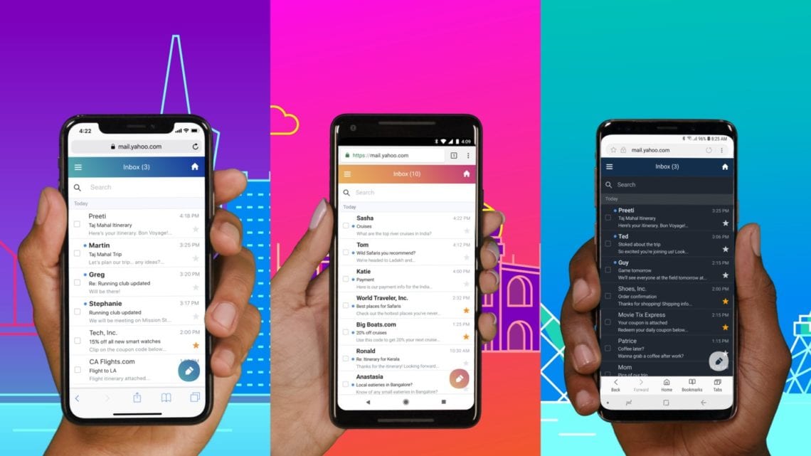Yahoo Mail Mobile Browser Baru