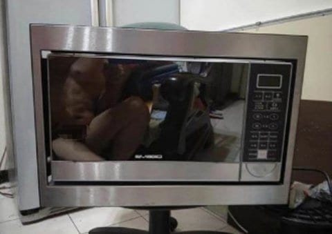 Does This Mans Microwave Ad Include An Accidental Nude