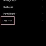Aktifkan App Lock HP Xiaomi-5