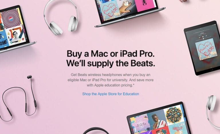 Bonus Berlimpah di Program Apple Back to School 2018