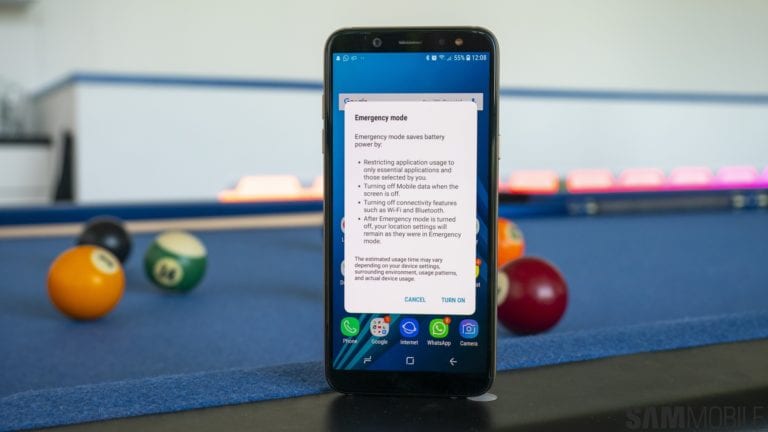 emergency mode samsung