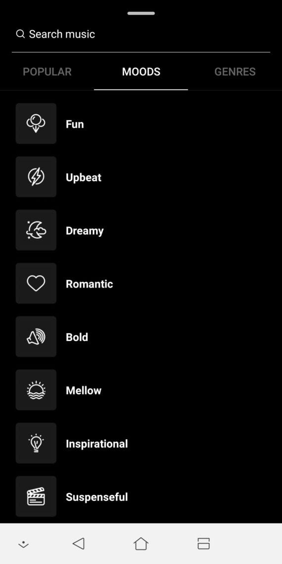 sticker music instagram
