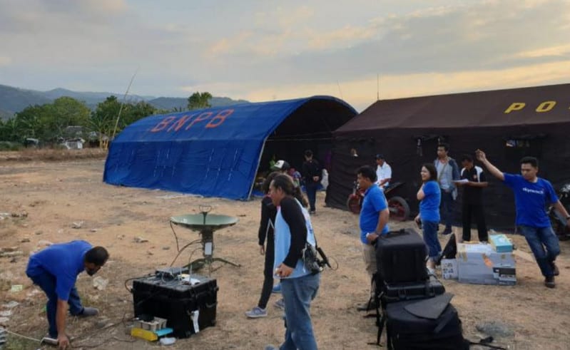 Gempa Lombok Kominfo