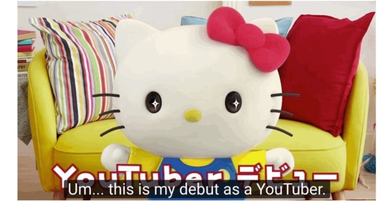 Hello Kitty Jadi Vlogger, Bikin Video yang Inspiratif   