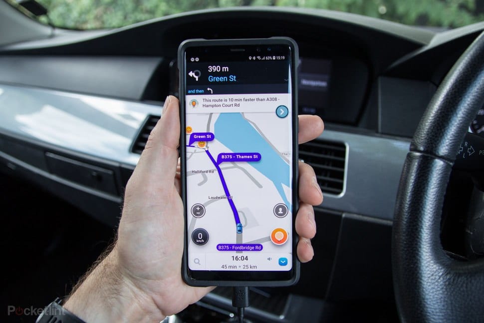 Suara navigasi Waze Suara navigasi Waze