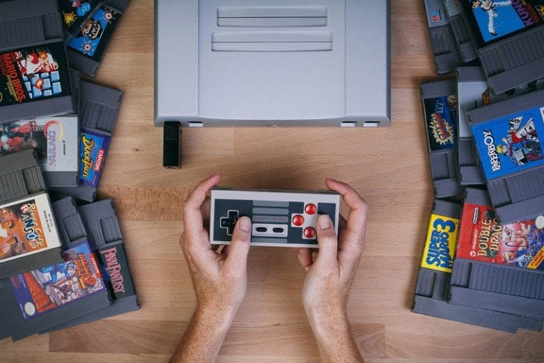 Retro Entertainment Console