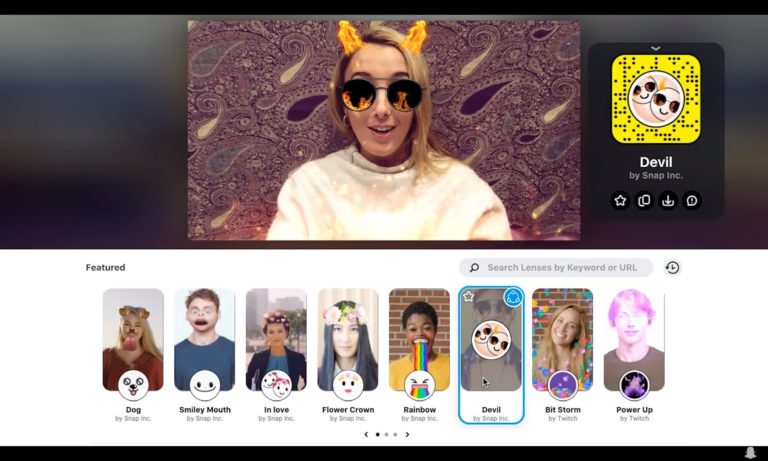 Filter Snapchat Kini Bisa Digunakan di Desktop, Gratis!
