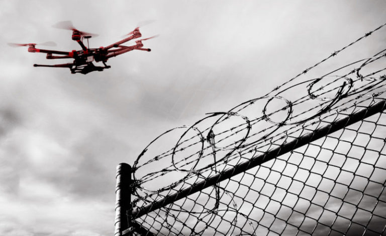 Heboh, Napi Dalam Penjara Pesan Makanan Pakai Drone