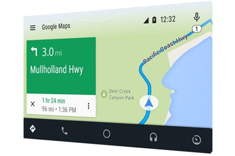 Google Maps di Android Auto Punya Wajah Baru