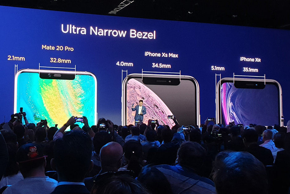 Huawei-tells-us-how-big-the-Apple-iPhone-XR-bezels-really-are iPhone XS Max dan iPhone XR