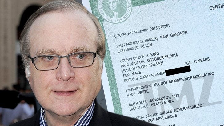Penyebab Kematian Paul Allen Penyebab Kematian Paul Allen