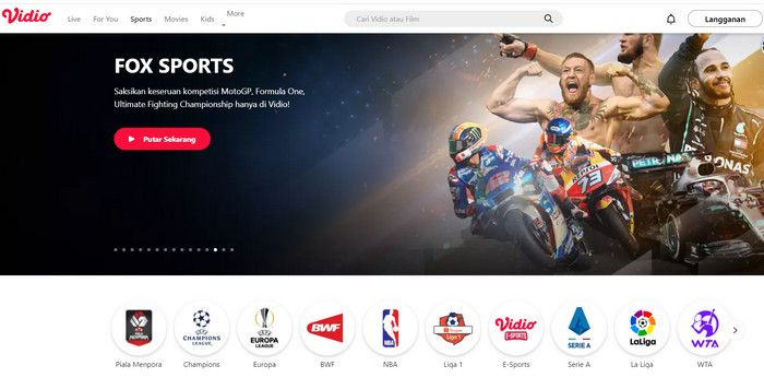 Situs Streaming Olahraga tv online vidio