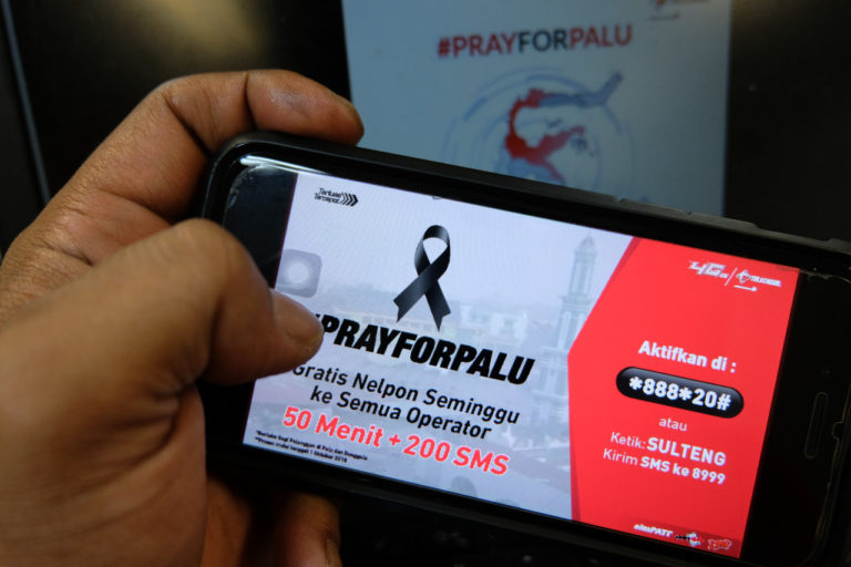 Telkomsel Gratiskan Telpon dan SMS di Palu dan Donggala