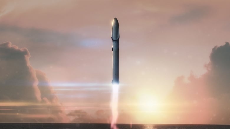 BIg falcon rocket