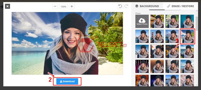 Cara Mengganti Background Foto 