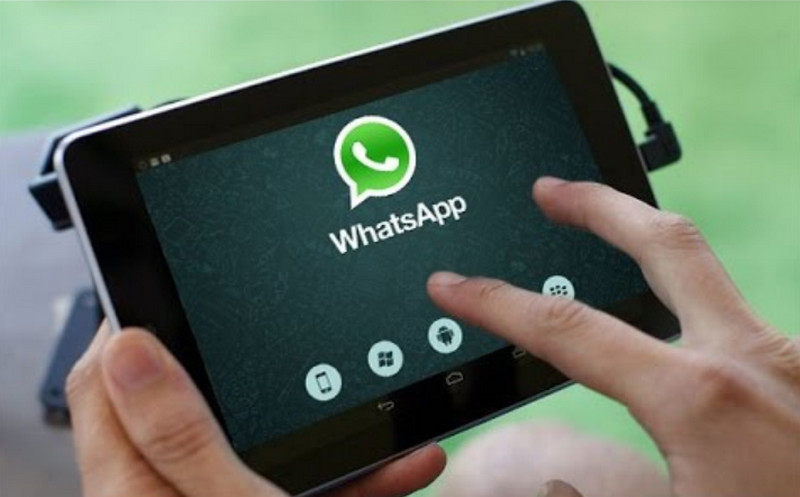 WhatsApp di tablet Android