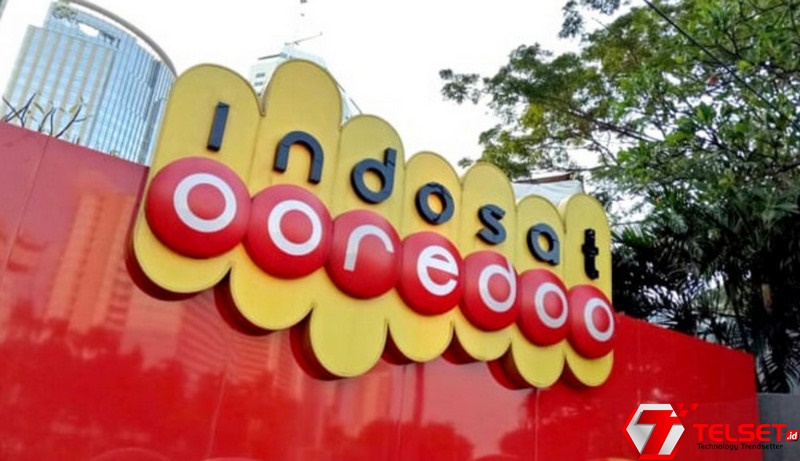Indosat Ooredoo logo kantor