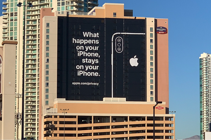 iPhone Slogan Papan iklan Apple