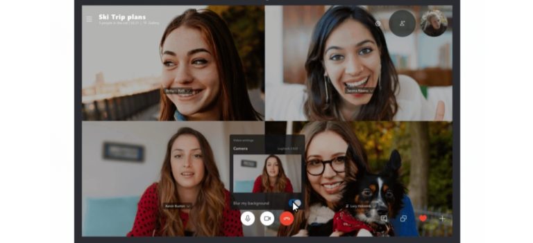Update Skype Tambahkan “Fitur Bokeh” di Background