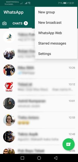 setting wa web terbaru 2022