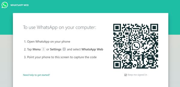 barcode whatsapp web terbaru 2022