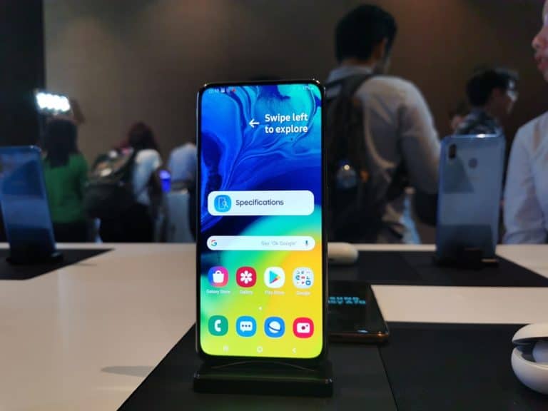 Samsung Galaxy A80, Pertama dengan Tiga Kamera Depan dan 48MP