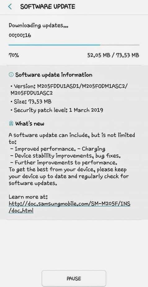 Asyik! Samsung Galaxy M20 Dapat Update, Apa yang Baru?