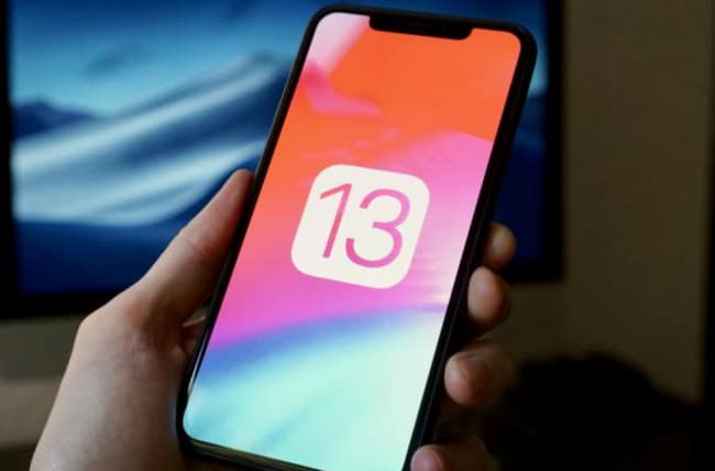 iOS 13 iPhone