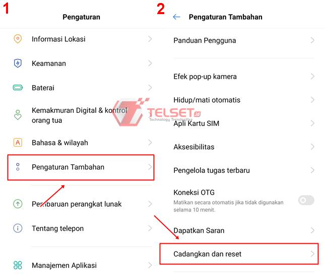 cara menghapus data aplikasi