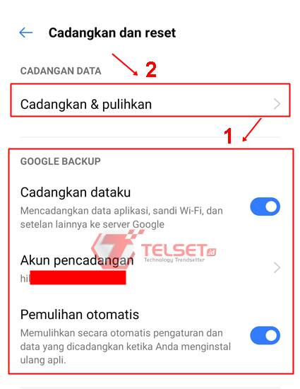 cara menghapus data aplikasi