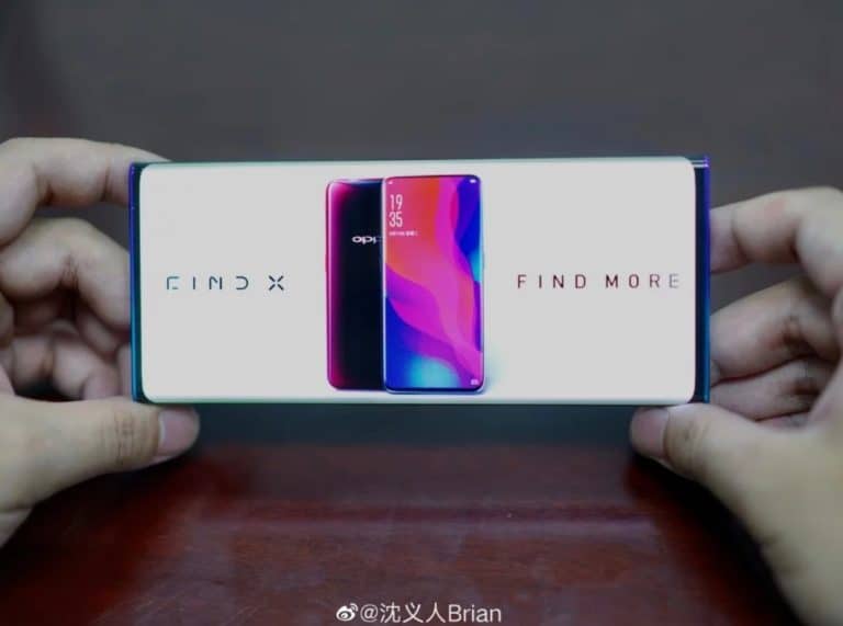 Oppo Waterfall Screen